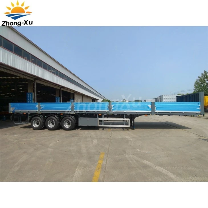 New 3 Axle Side-board Semi Trailer high quality